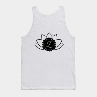 Z - Lotus Flower Monogram Tank Top